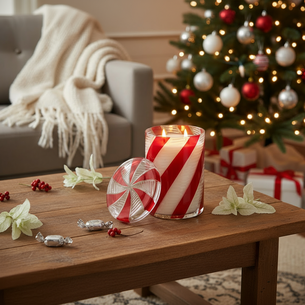 Peppermint Twist XL 26oz Holiday Candle