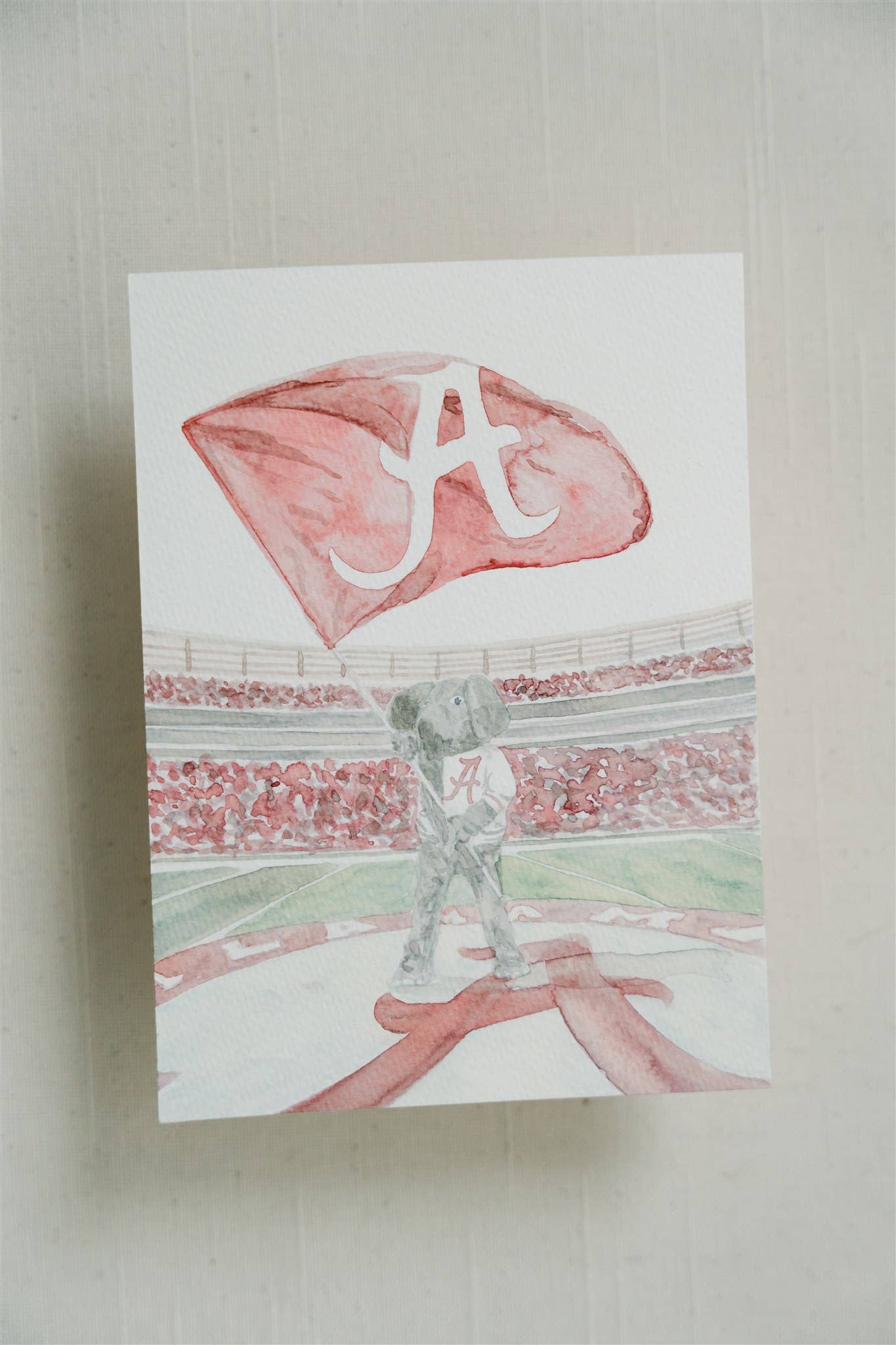 The University of Alabama Big Al Print, Collegiate : 5x7