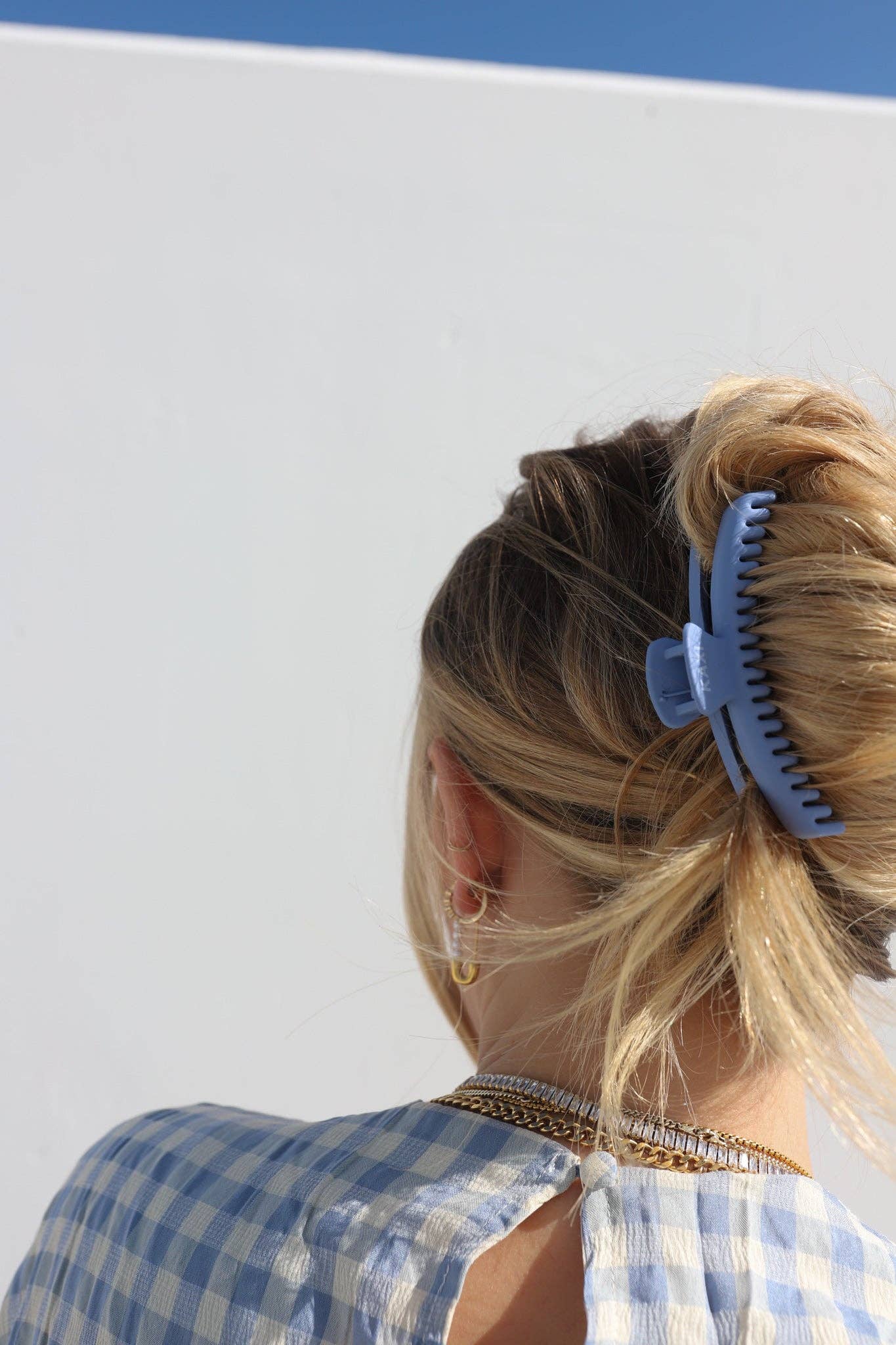 MIDI HOLD EVERYTHING CLAW ( 13 COLORS ): LIGHT BROWN