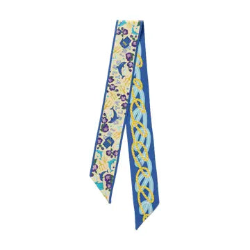 Saturday Silks Greek Skinny Scarfs