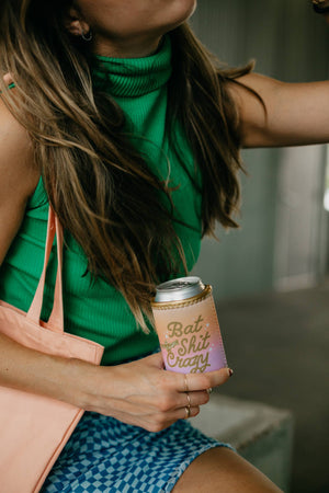 Halloween Reversible Can Cooler: Ghouls Just Wanna Have Fun