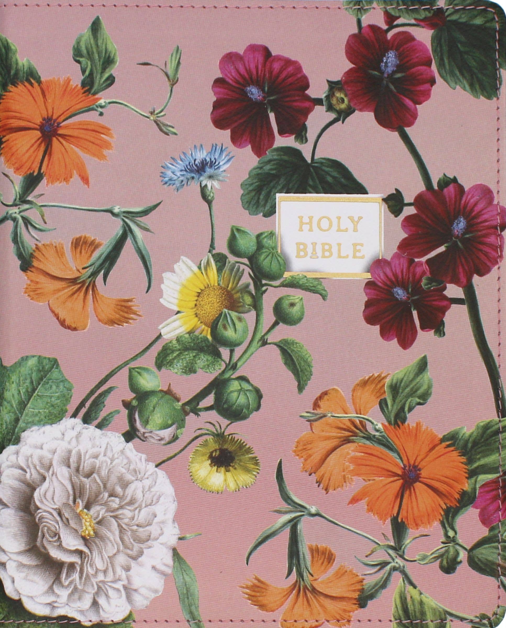 NIV Artisan Collection Bible LP Leathersoft Blush Floral