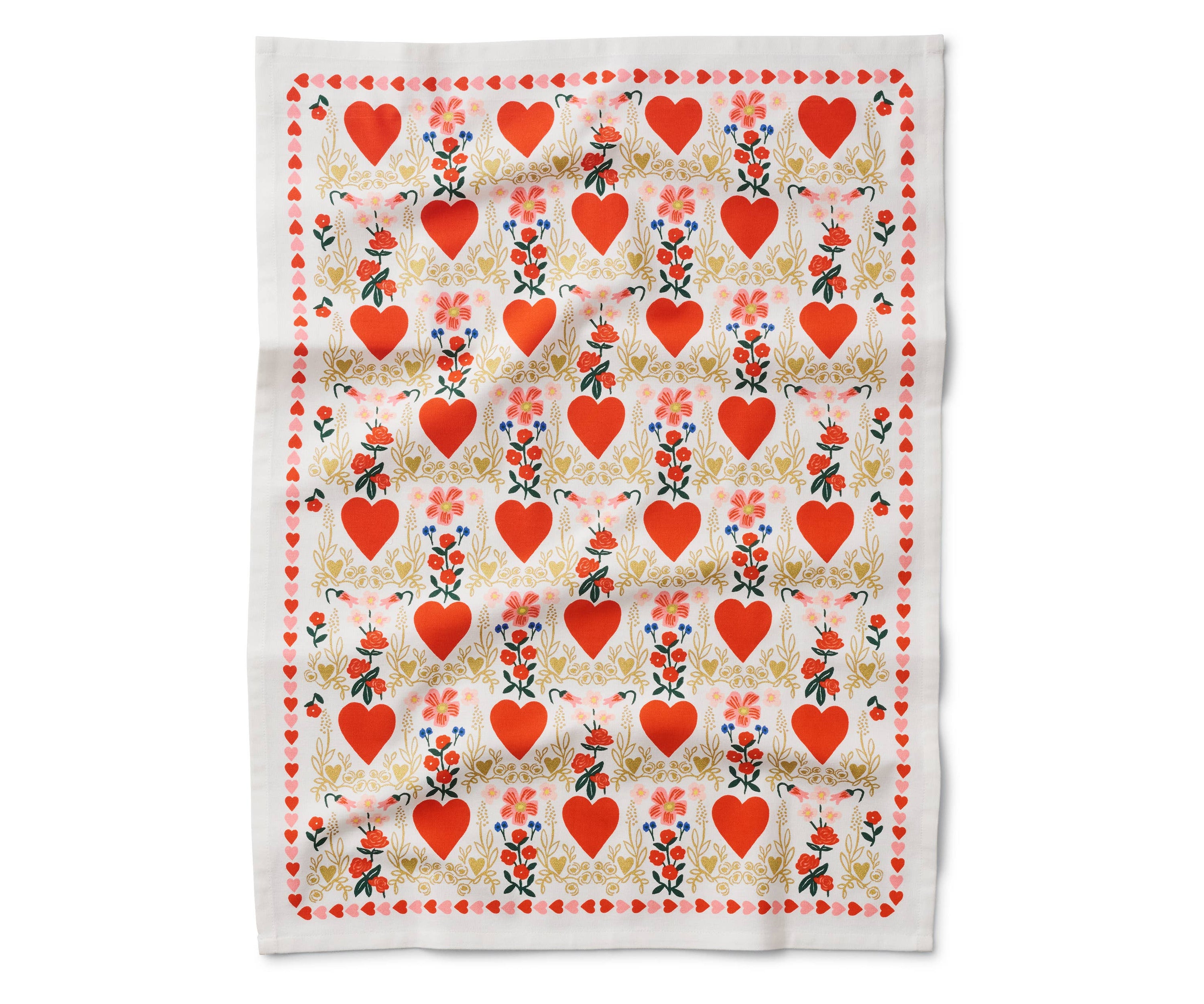 Juliet Valentine's Day Tea Towel