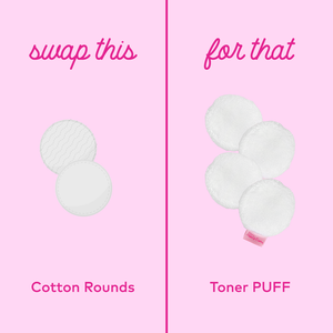 Toner Puff 7 Pack - Bye bye cotton rounds forever