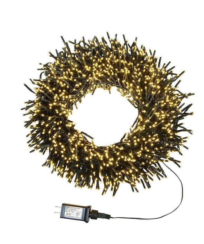 2000L 65' CLUSUITER GARLAND W/WARM WHITE LED