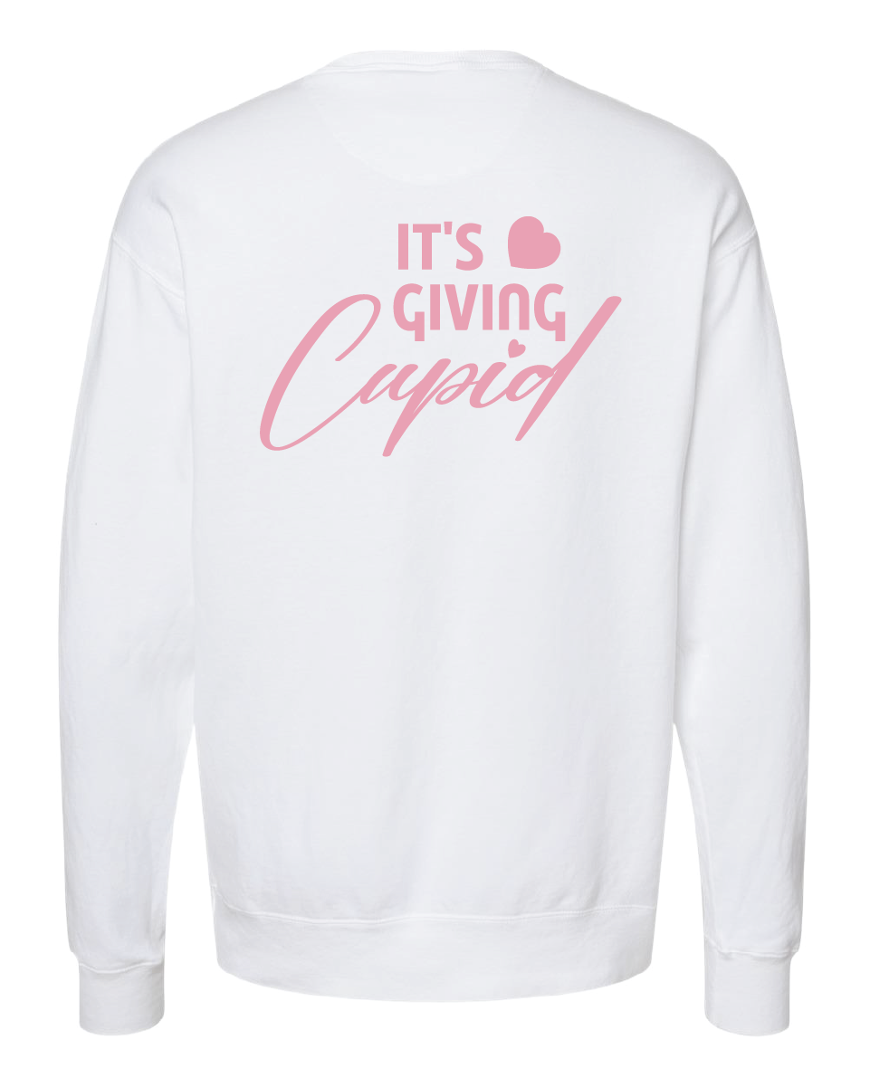 It's Giving Cupid CrewNeck