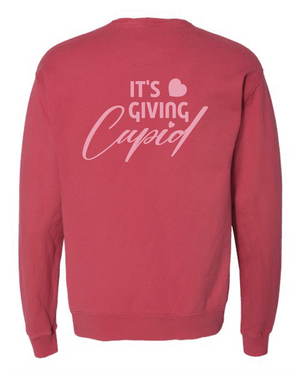 It's Giving Cupid CrewNeck