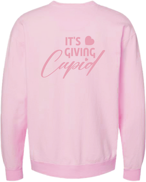 It's Giving Cupid CrewNeck