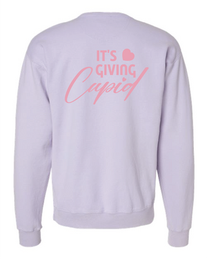 It's Giving Cupid CrewNeck