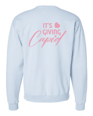 It's Giving Cupid CrewNeck