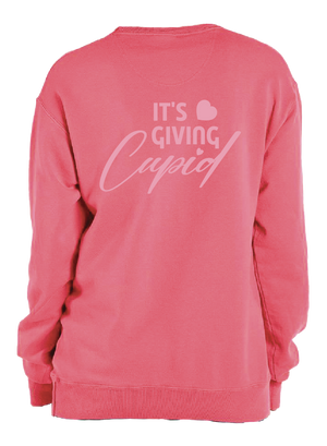 It's Giving Cupid CrewNeck