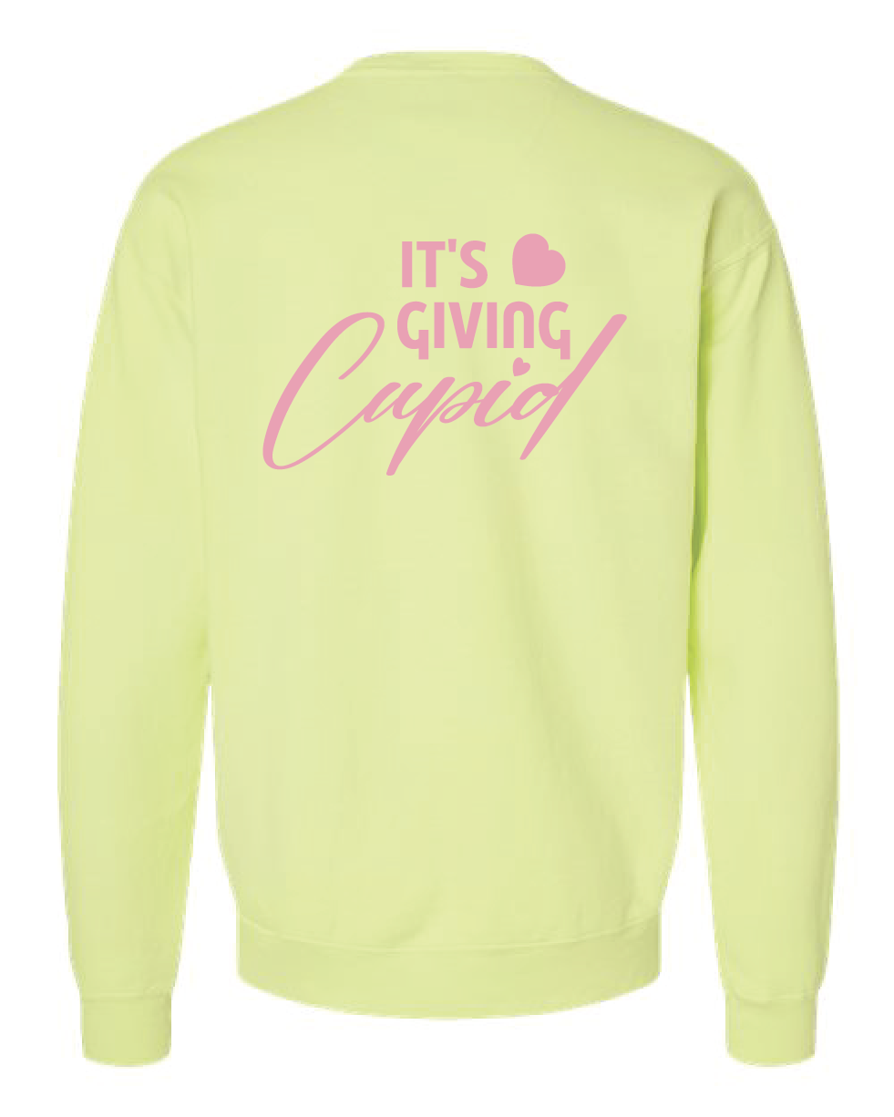 It's Giving Cupid CrewNeck