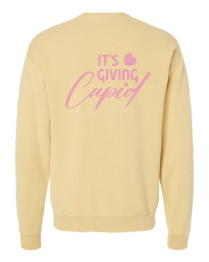 It's Giving Cupid CrewNeck