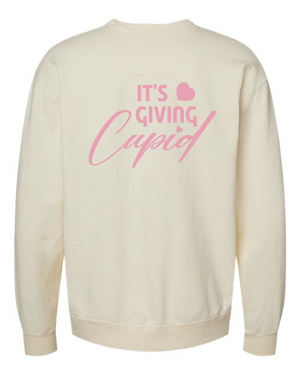 It's Giving Cupid CrewNeck