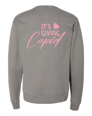 It's Giving Cupid CrewNeck