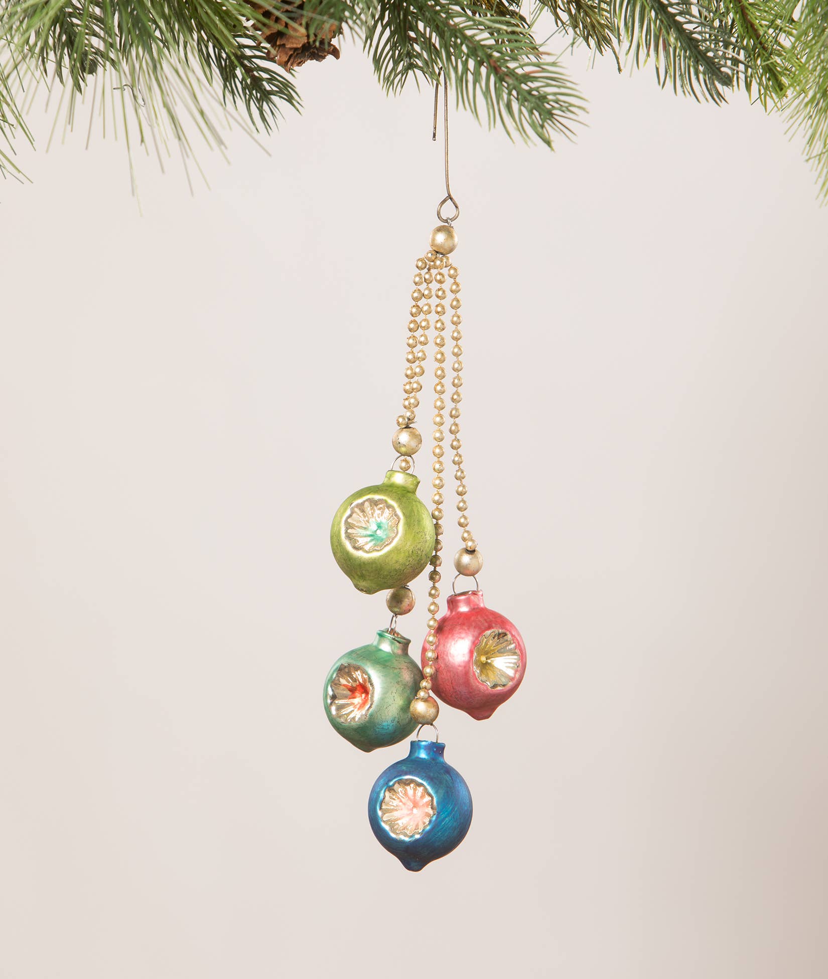 Colorful Bauble Dangle Ornament