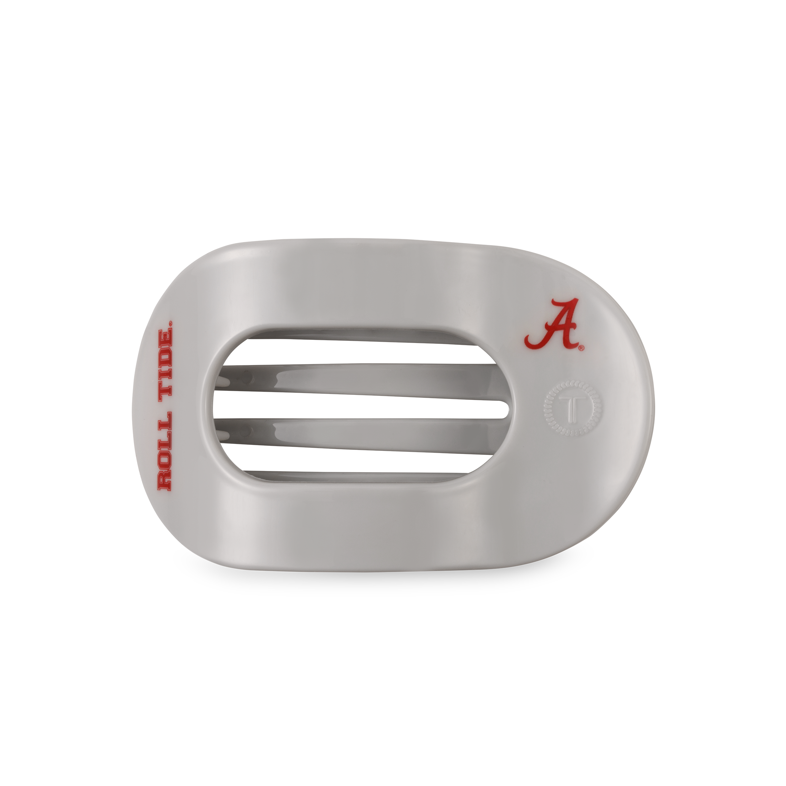 Flat Round Hair Clip | Medium | Roll Tide!