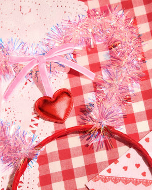 Valentine's Heart Headband | Galentine's, Vday decor, gift