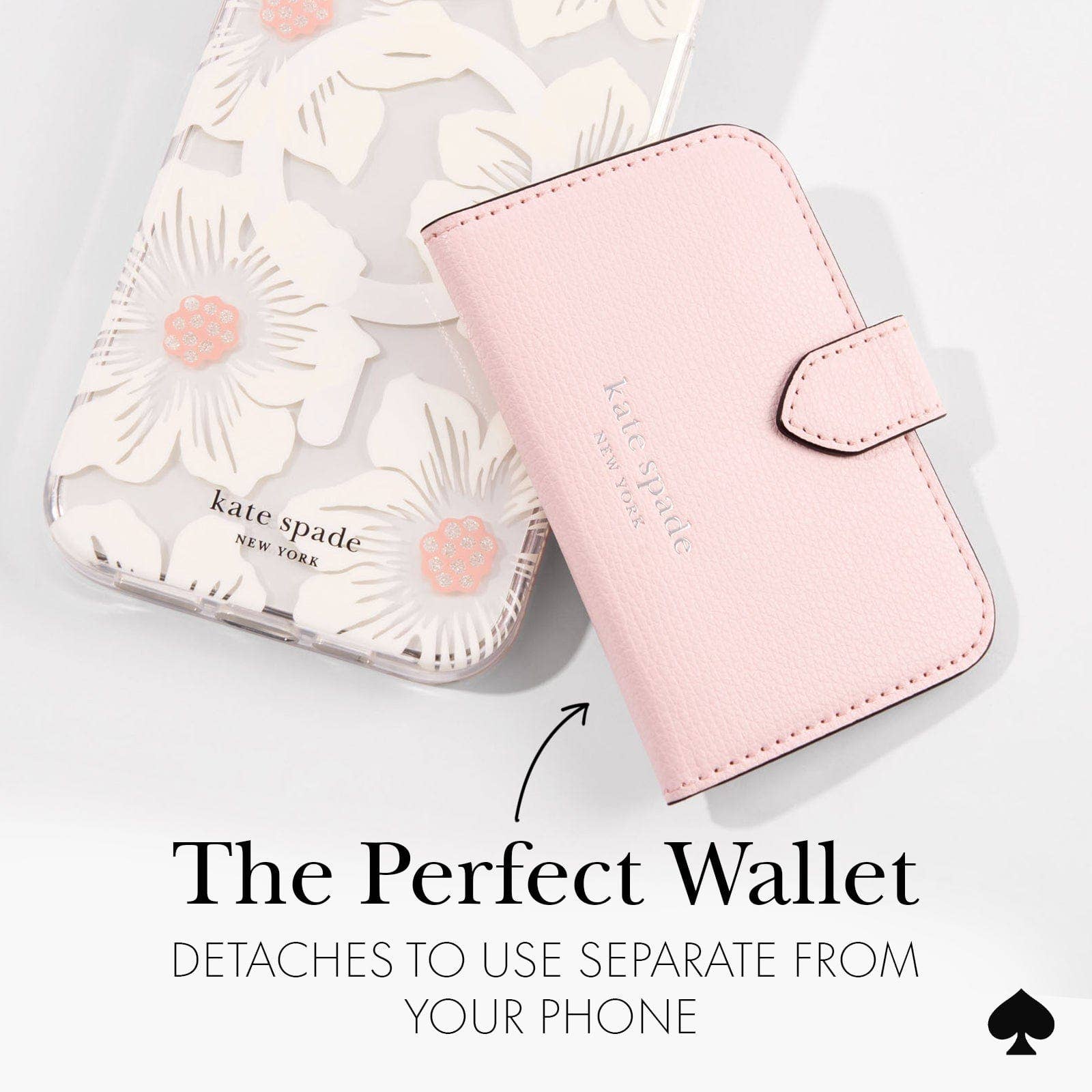 Kate spade new york Morgan Wallet MagSafe Chalk Pink: Chalk Pink