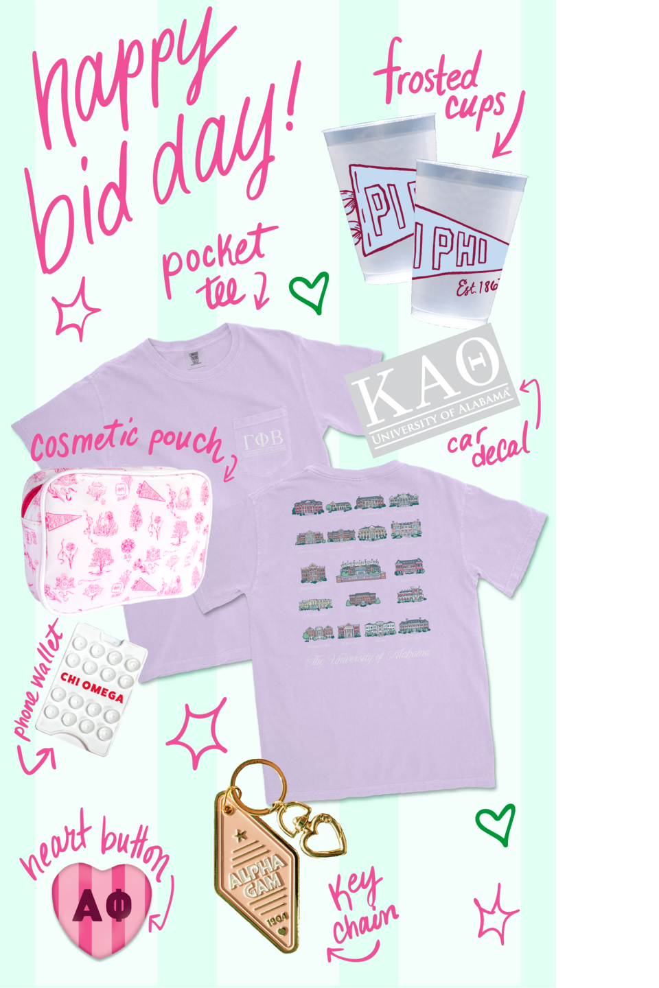 Intro to Bid Day Package With stoney clover