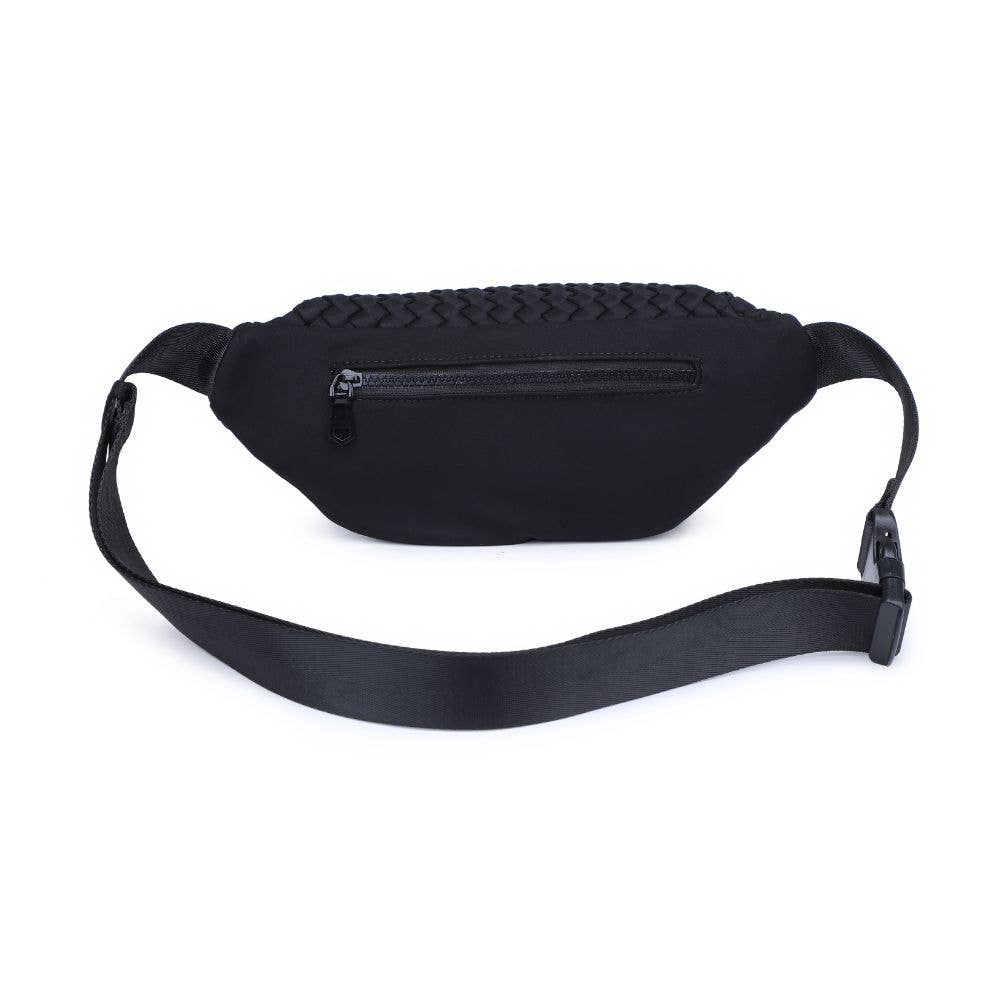 Aim High  Woven Neoprene Belt Bag: Neon Yellow