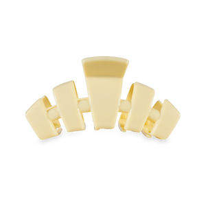Classic Hair Clip | Medium | Butter Yellow
