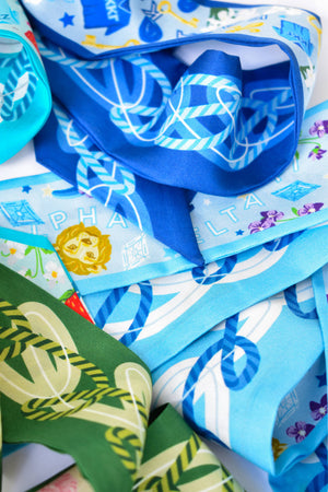 Alpha Delta Pi Skinny Scarf