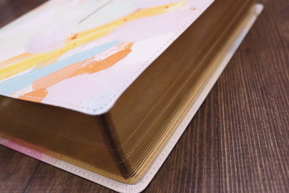 The Jesus Bible Artist Edition ESV Multi-color/Teal