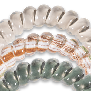 Spiral Hair Coils | Large | Eucalyptus Hair Ties