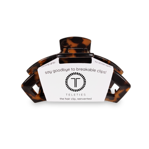 Open Hair Clip | Small | Tortoise