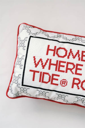 University of Alabama Needlepoint Pillow