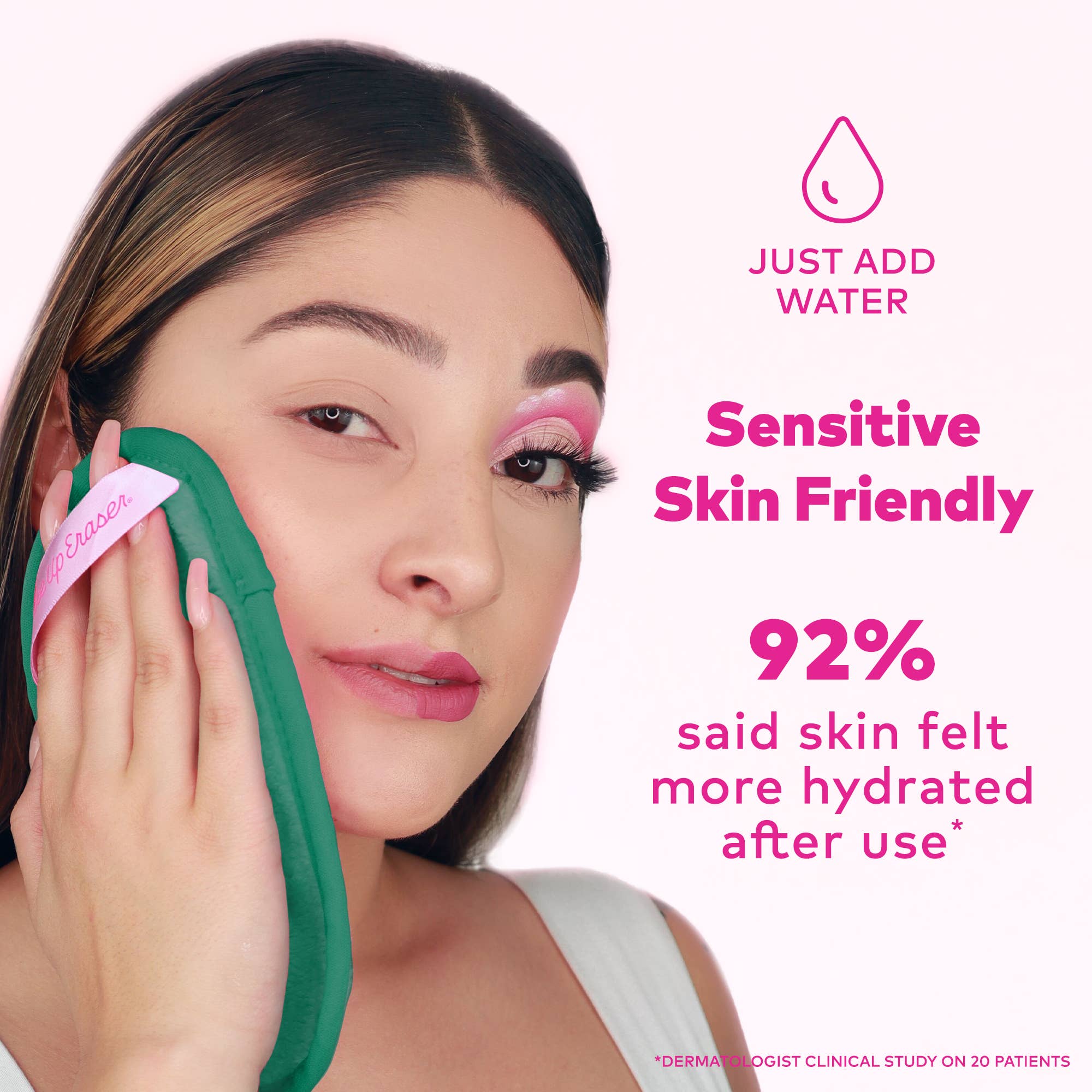 GREEN MINI PRO | 100% Recycled MakeUp Eraser