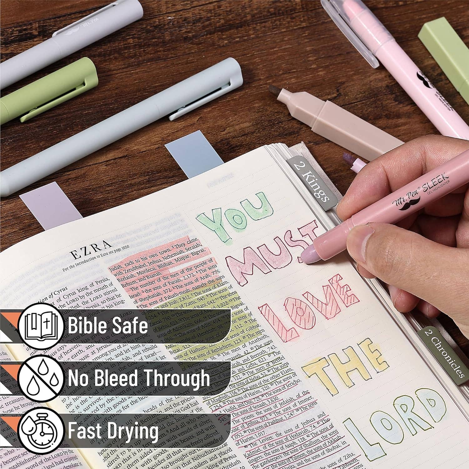 Mr. Pen Bible Journaling Kit with Sticky Notes