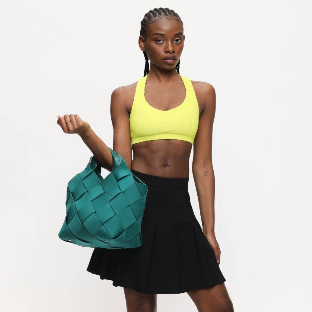 Resilience - Woven Neoprene Tote: Black