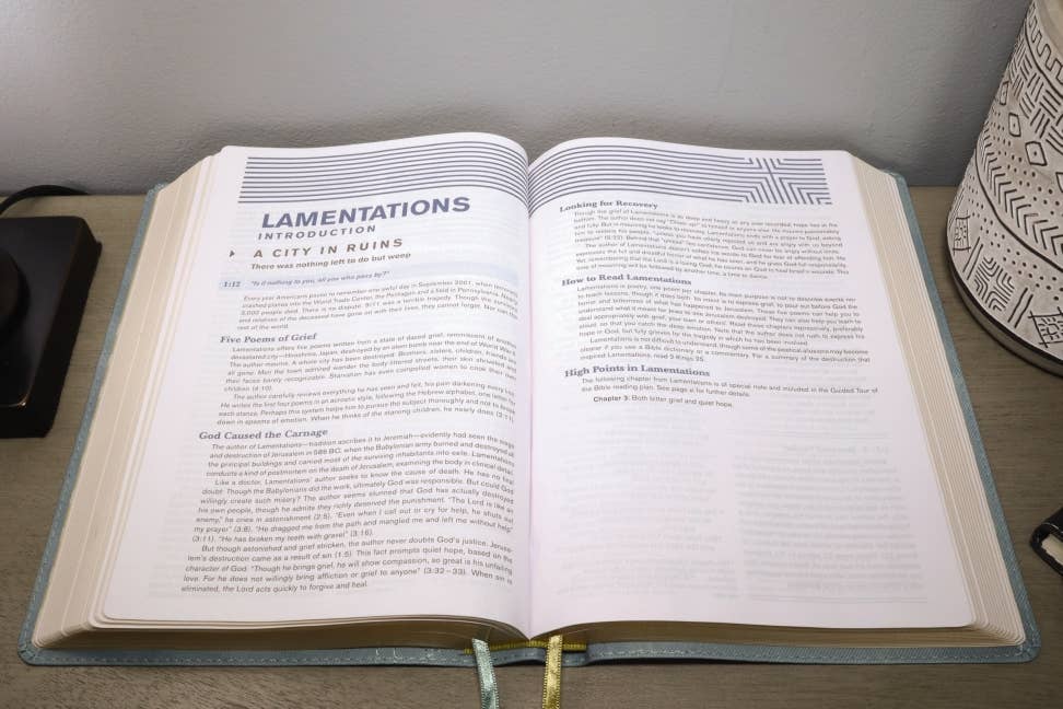 NIV Student Bible, Leathersoft, Teal