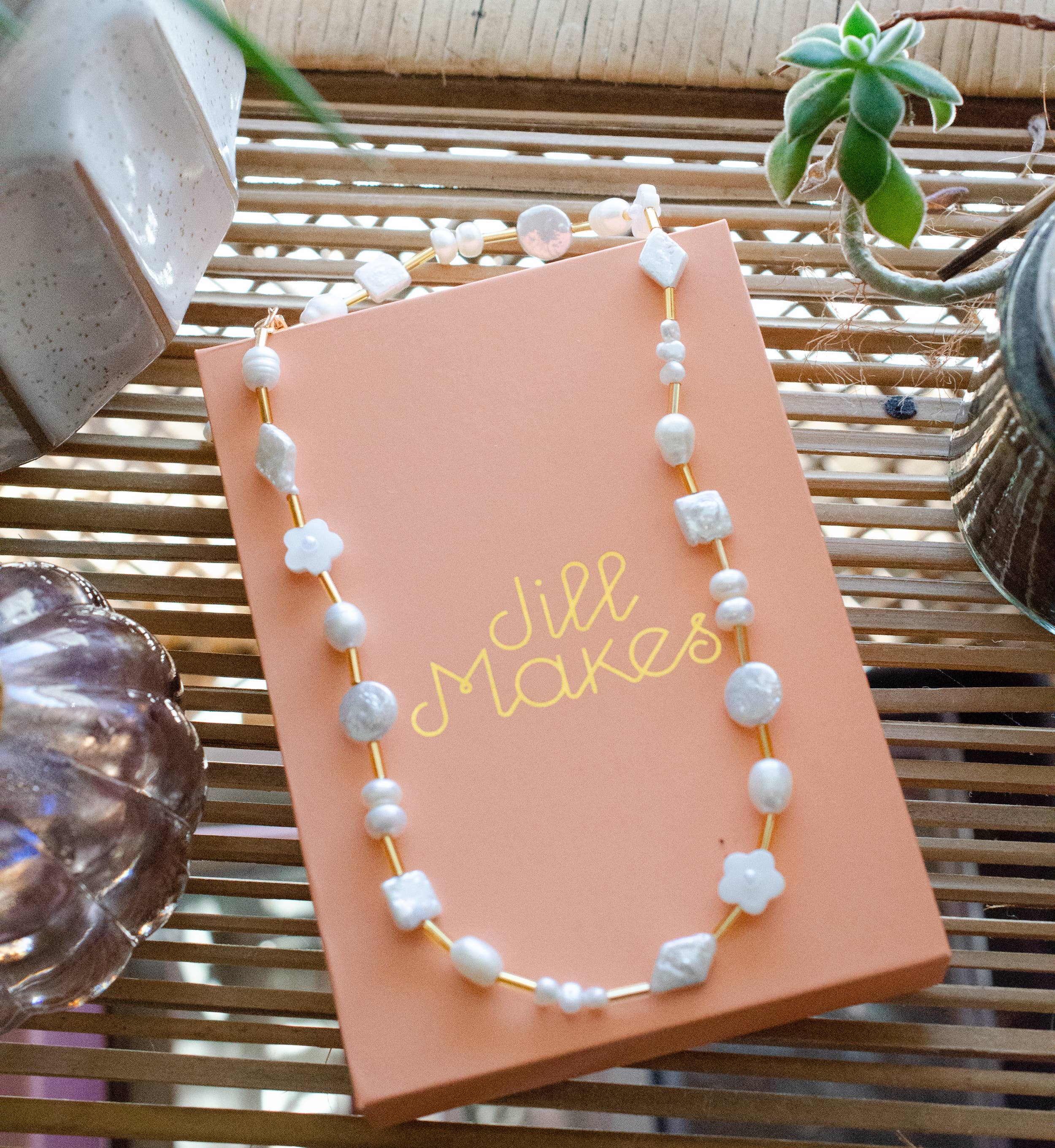Pearl Beaded Necklace