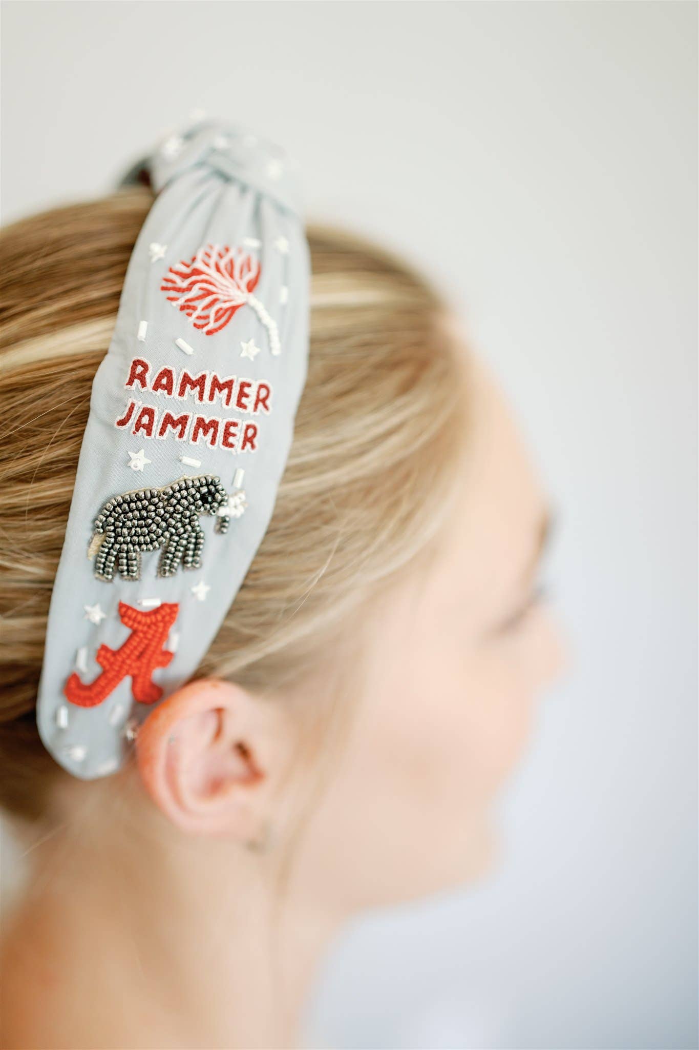 The University of Alabama Beaded Headband