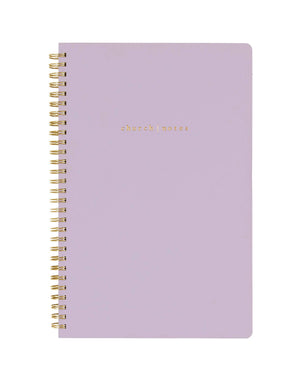 Lilac Church Notes Bible Reference Notebook with Maps