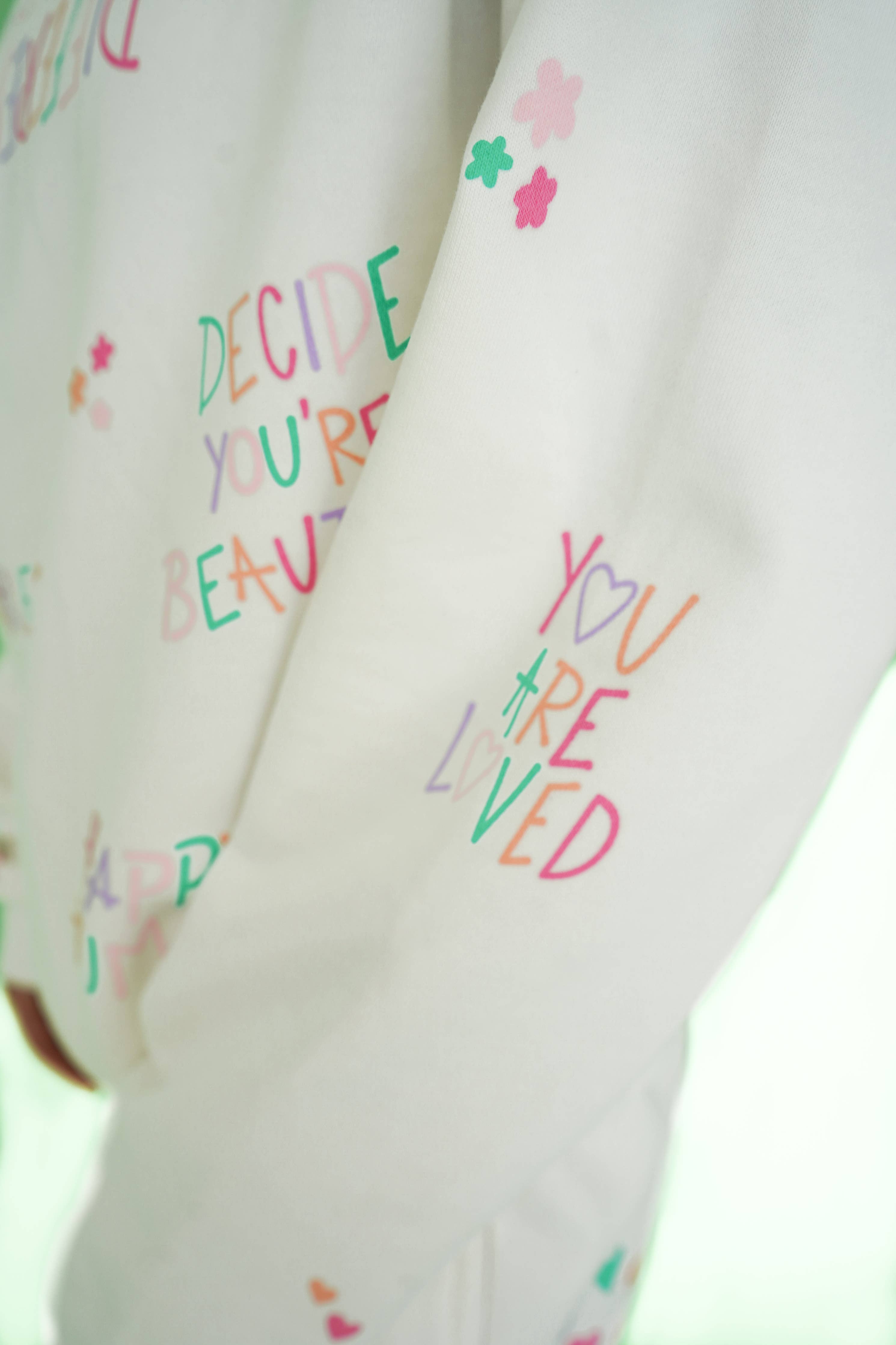 The Different Sweatshirt- White: M