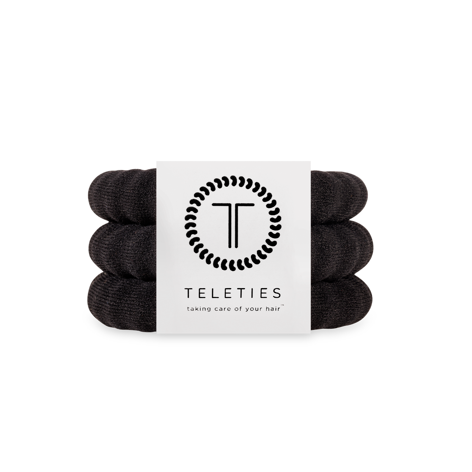 Nylon Hair Ties | Large | Jet Black