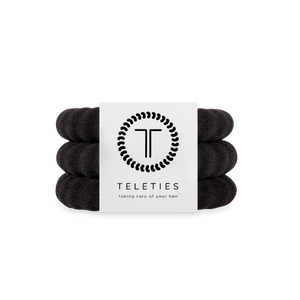 Nylon Hair Ties | Large | Jet Black