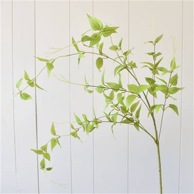 46” Clematis Leaf Spray - Lt. Green