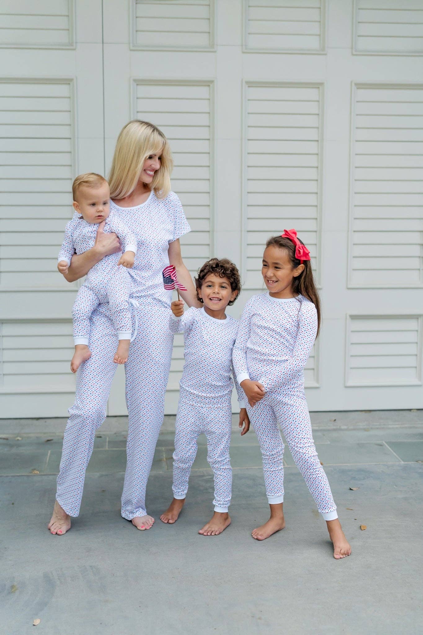 Marcia Women's Pajama Pant Set - Star Spangled