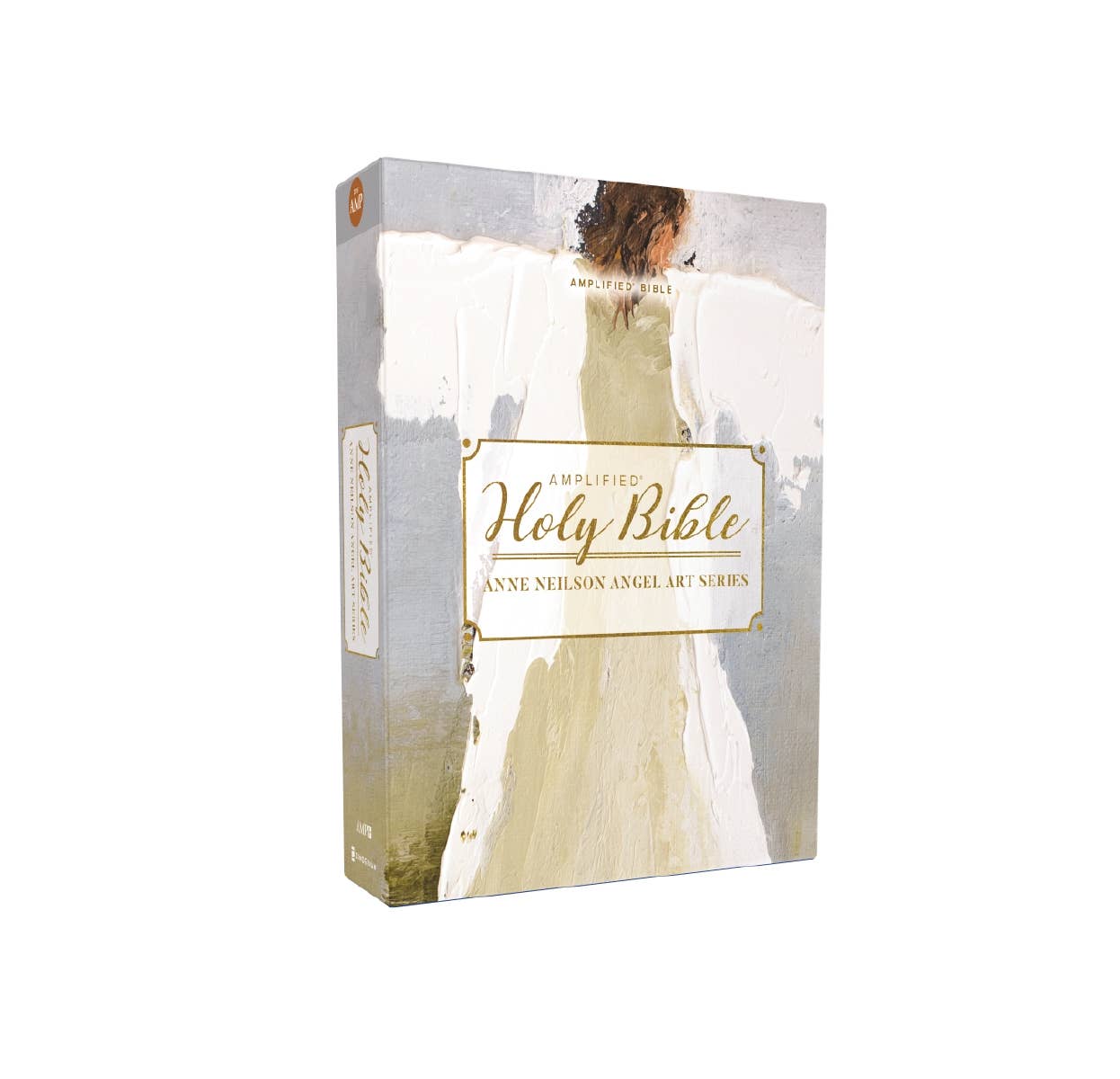 Amplified Bible Anne Neilson Angel Art Leathersoft Blue