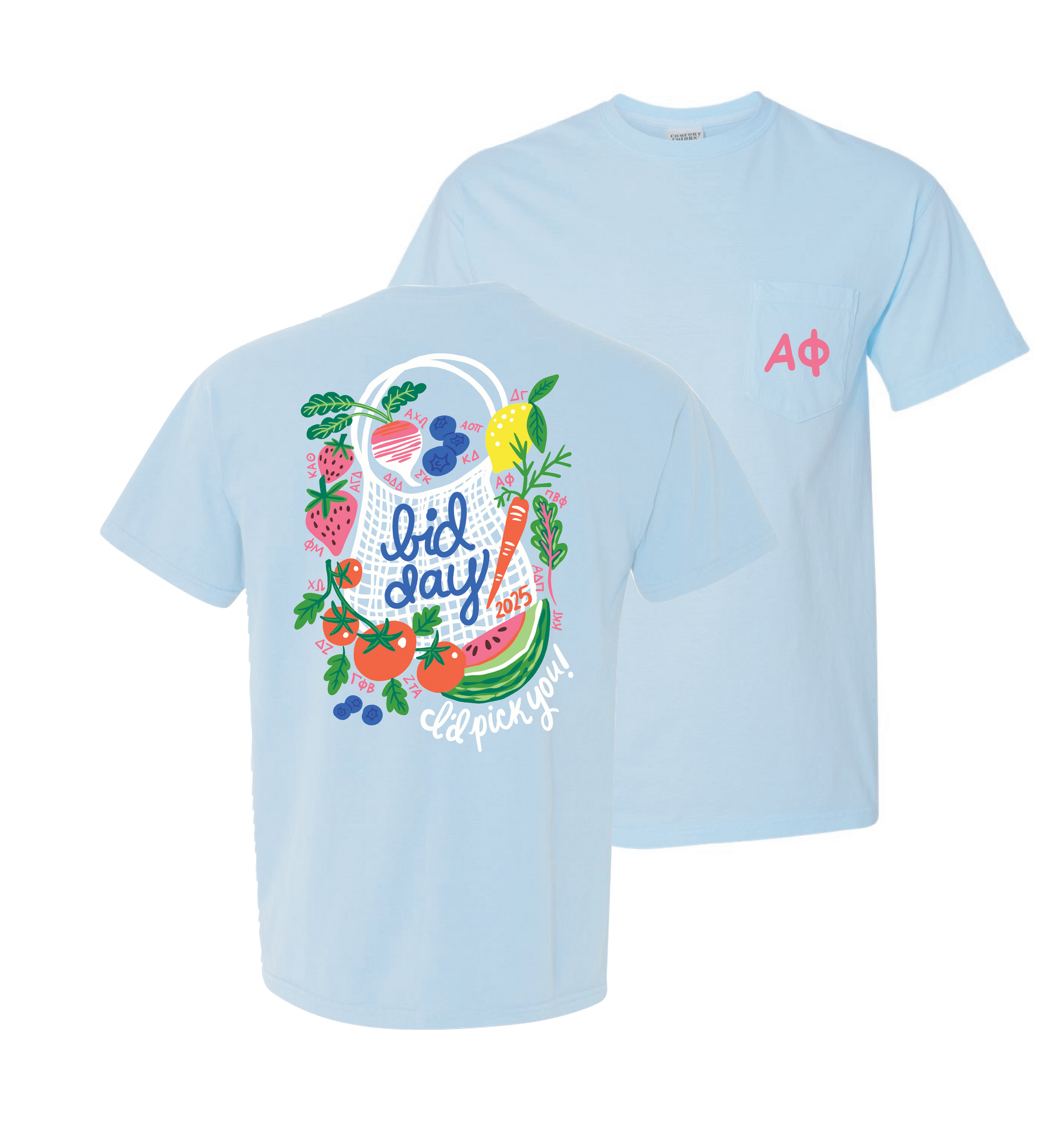 Bid Day 2025 Pocket Tee