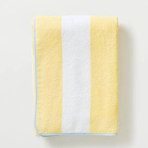 Beach Towel: Yellow Stripe