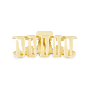 Classic Hair Clip | Medium | Butter Yellow