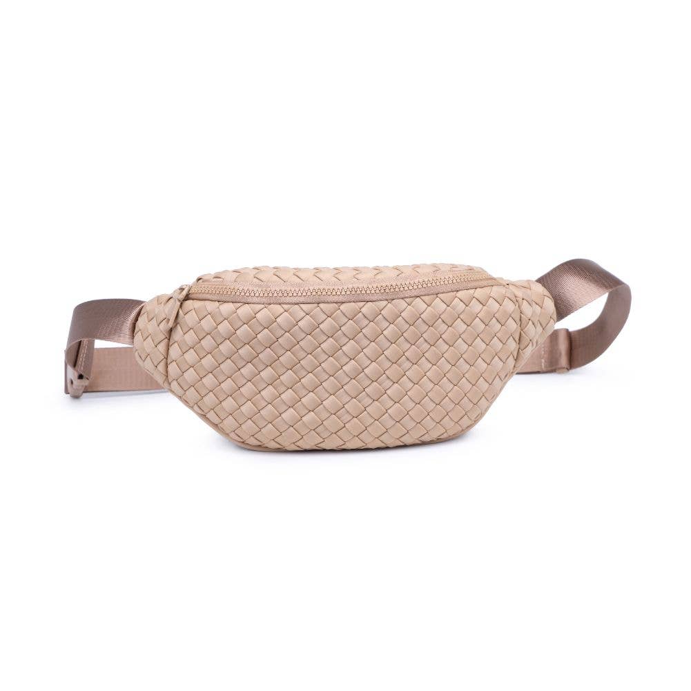 Aim High  Woven Neoprene Belt Bag: Neon Yellow