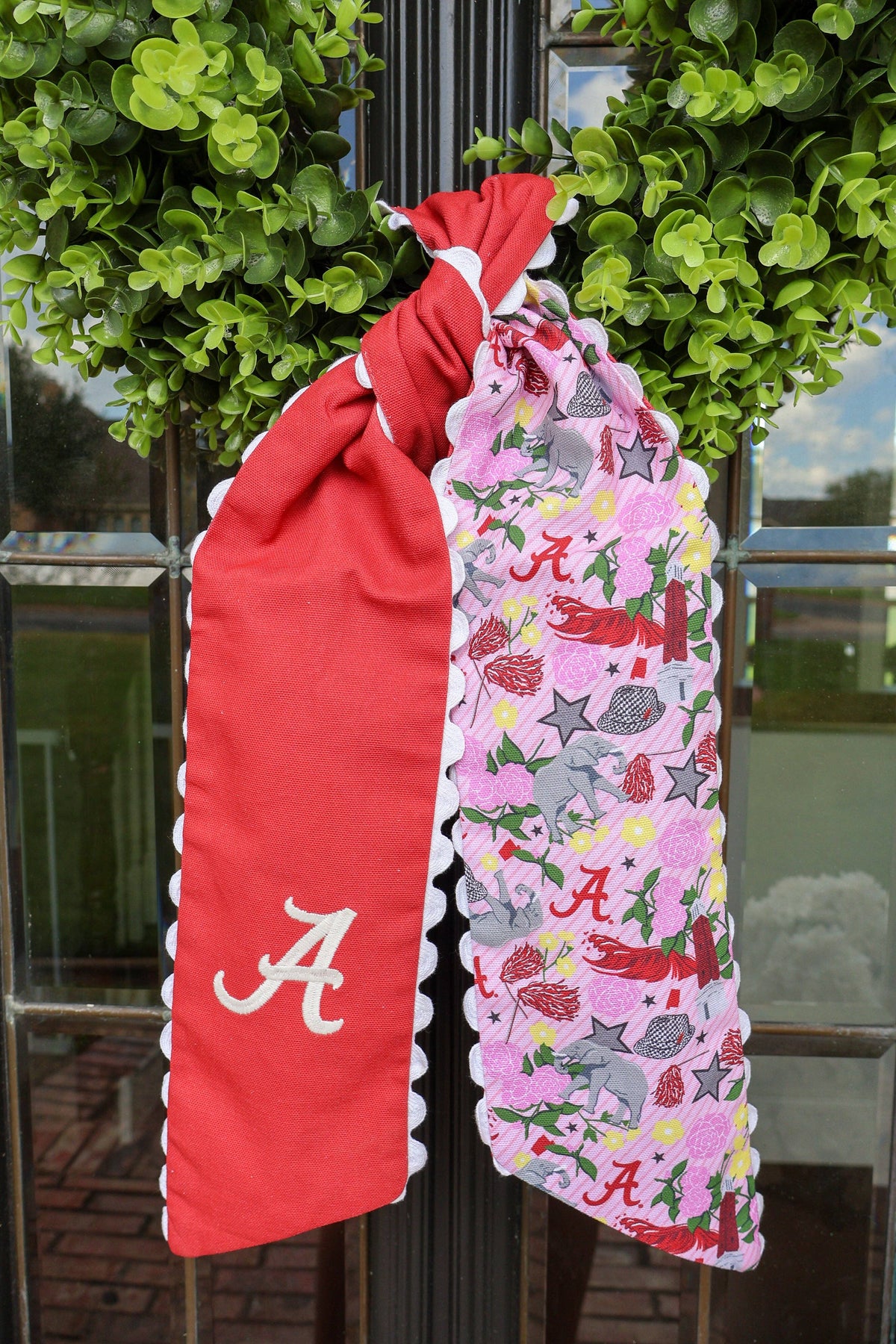 Alabama Crimson Tide Cotton Wreath Scarf
