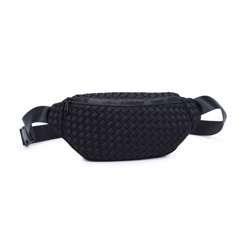 Aim High  Woven Neoprene Belt Bag: Neon Yellow